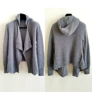 Acrobat Cashmere Hooded Cardigan Sweater